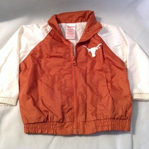 University of Texas Longhorns Infant Nylon Windbreaker Jacket 18 mths